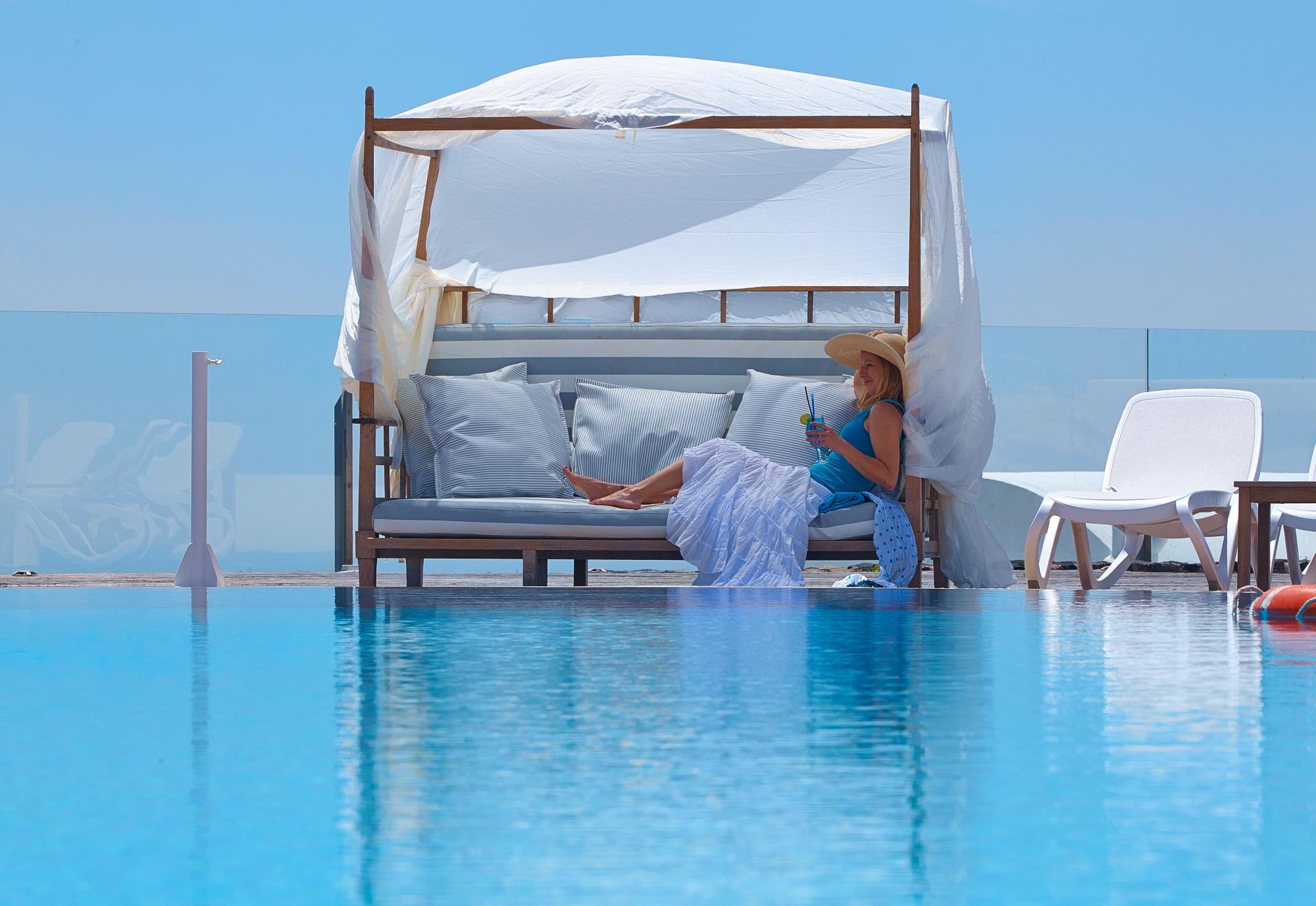 Orizontes Hotel Santorini Pýrgos Exteriör bild