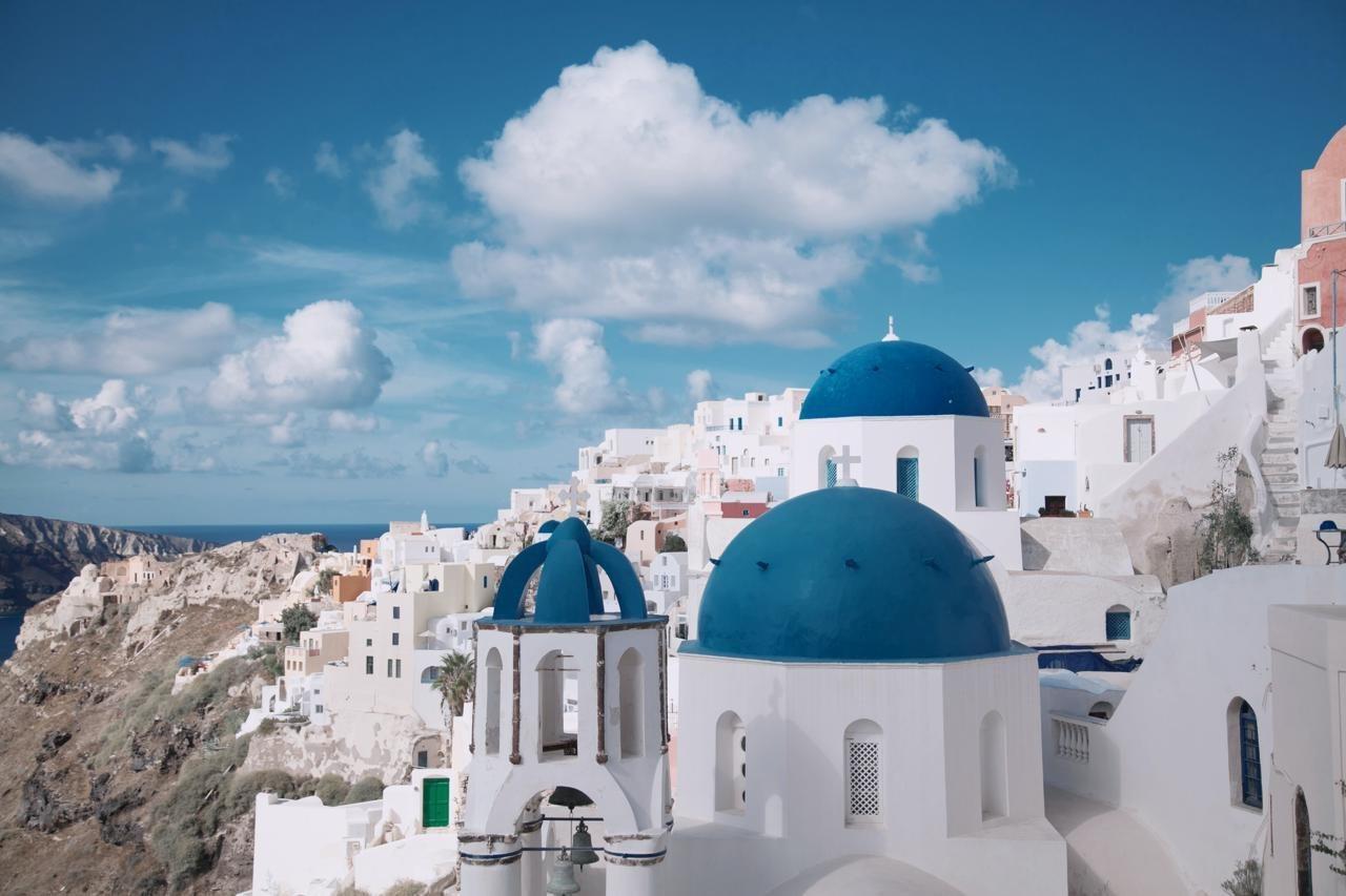 Orizontes Hotel Santorini Pýrgos Exteriör bild