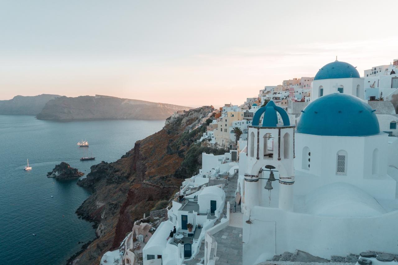 Orizontes Hotel Santorini Pýrgos Exteriör bild