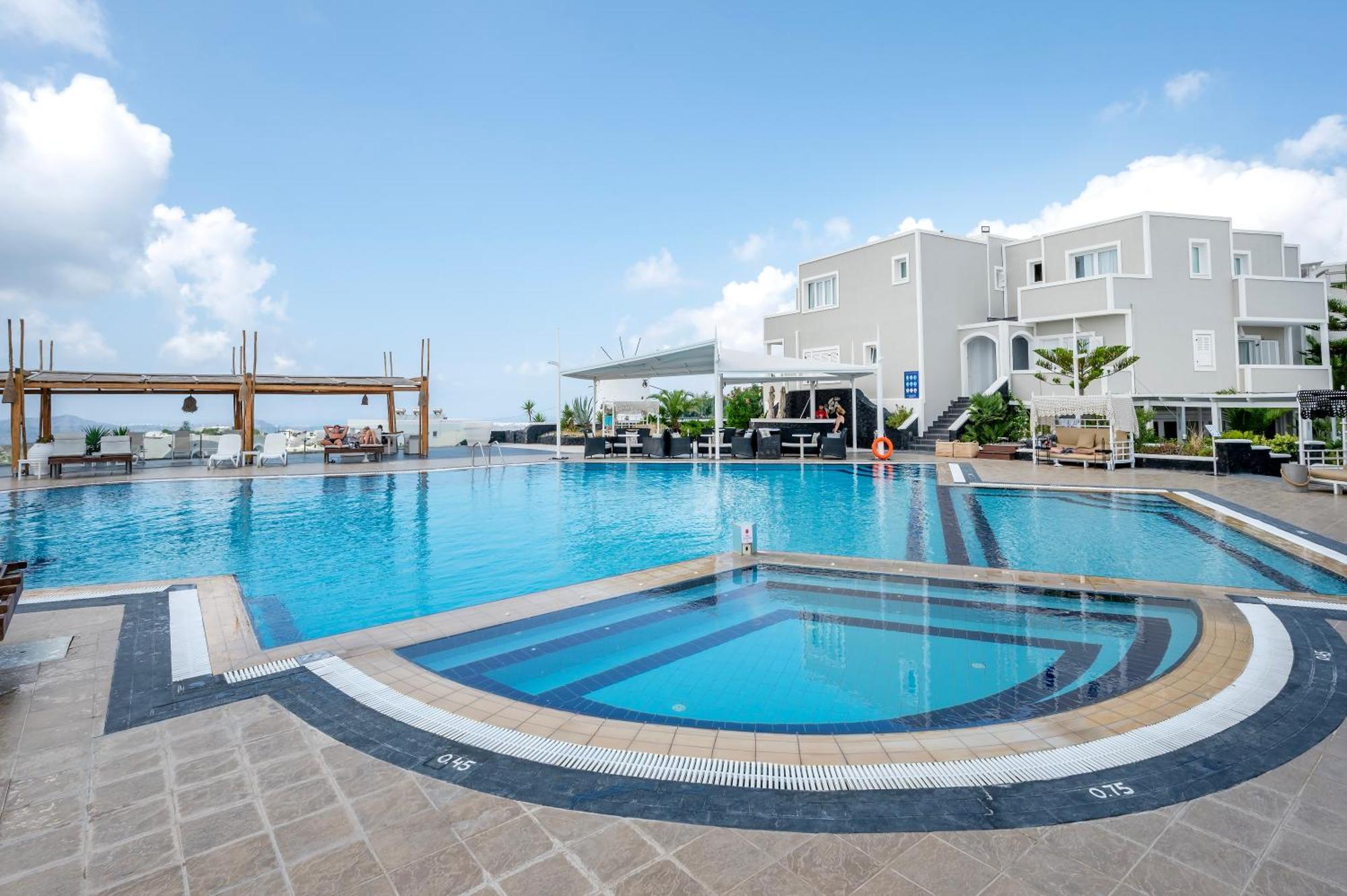 Orizontes Hotel Santorini Pýrgos Exteriör bild