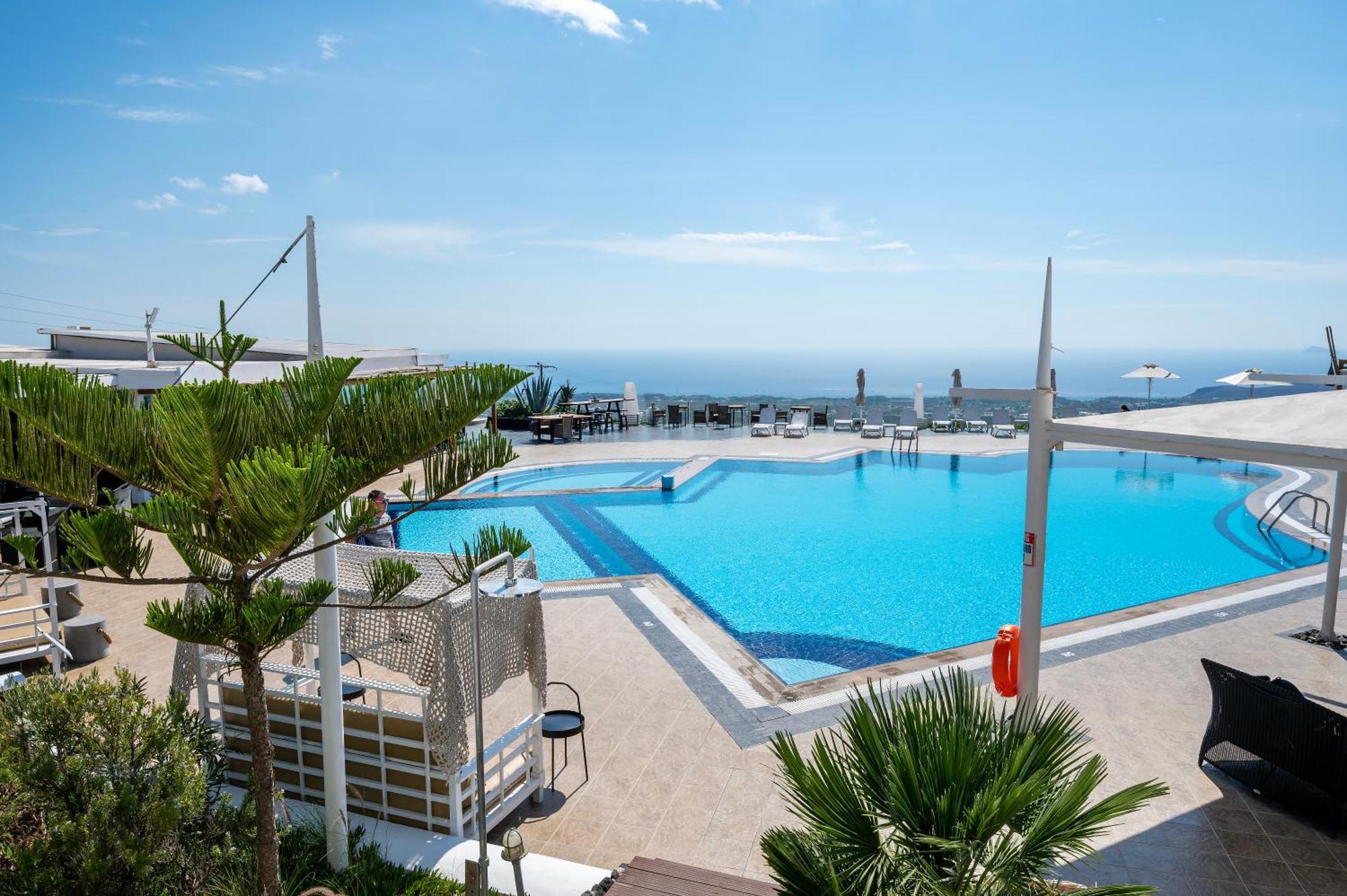 Orizontes Hotel Santorini Pýrgos Exteriör bild